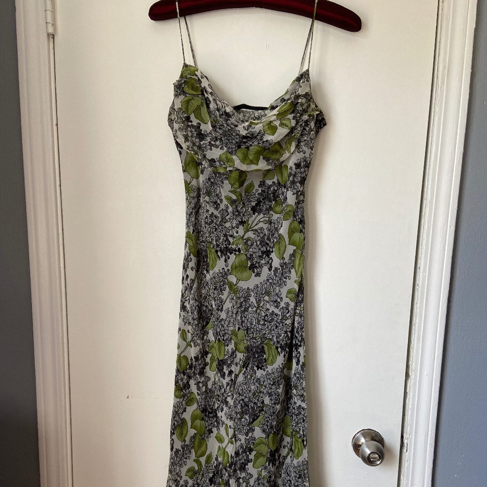 Fiore di Zucca Silk Dress